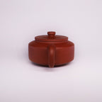 Chinese Rongchang handcrafted teapot in pure handmade ceramics with smooth