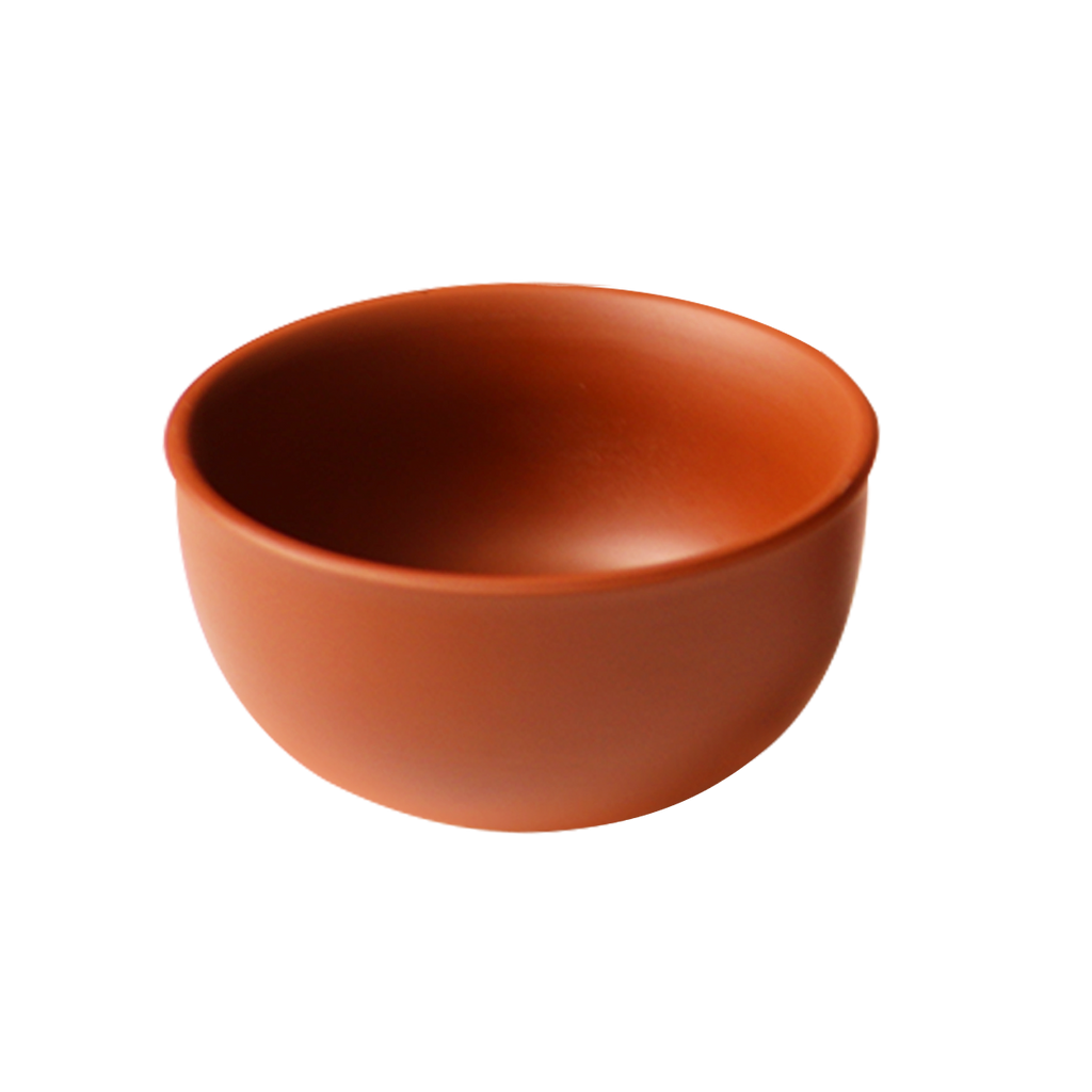 Handmade Rongchang ceramic teapot in earthy tones with a smooth finish for tea enthusiasts